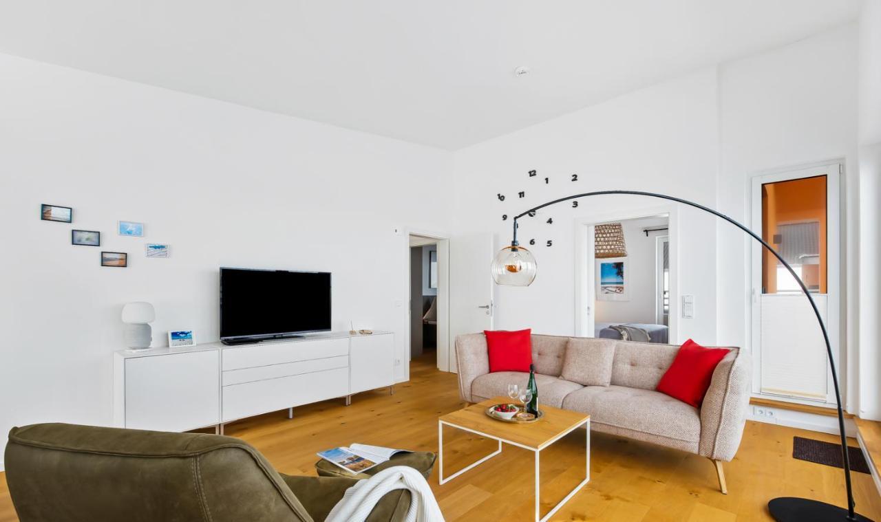 Penthouse Hygge Meerblick Am Strand Olpenitz Bagian luar foto