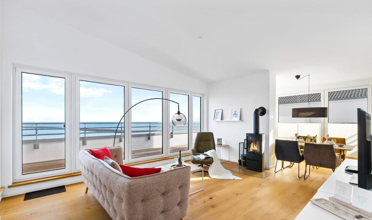 Penthouse Hygge Meerblick Am Strand Olpenitz Bagian luar foto