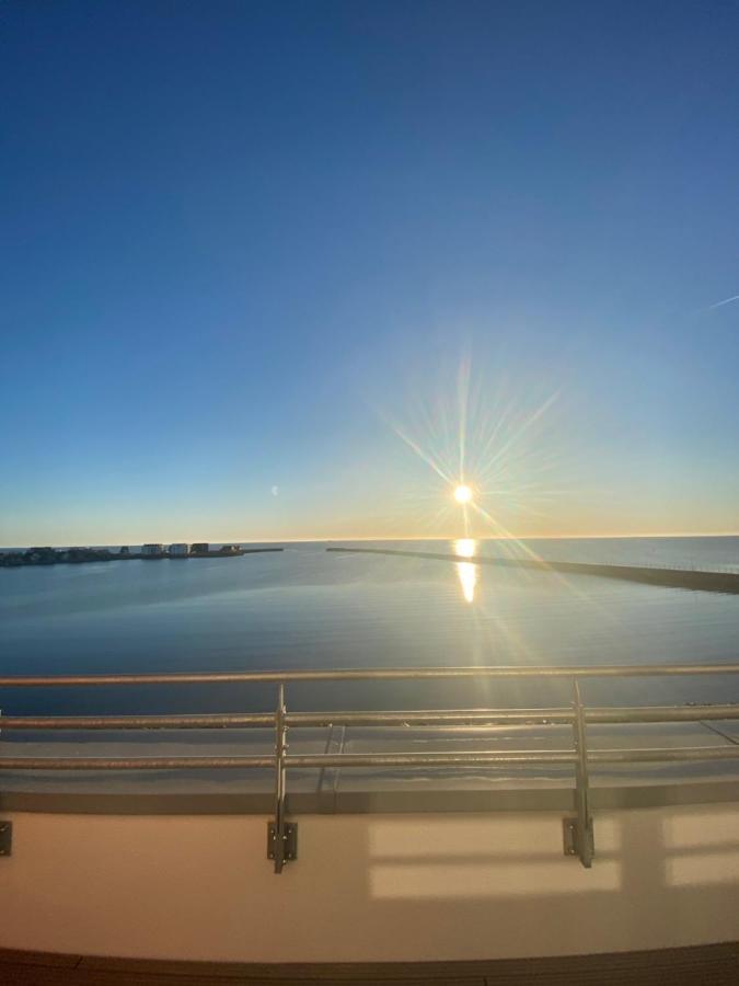 Penthouse Hygge Meerblick Am Strand Olpenitz Bagian luar foto